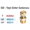 ISD Yaylı Sinter Susturucu - 50 Adet