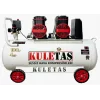 Kuletaş 100 Litre 4 HP Sessiz Premium Kafa Hava Kompresörü 2800 rpm 8 Bar