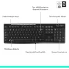 Logitech K270 Kablosuz Klavye Tr Q Siyah 920-003761