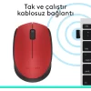 Logitech M171 Kablosuz Mouse Kırmızı 910-004641