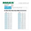 MAIER DIN 340 UZUN %5 KOBALTLI SİLİNDİRİK SAPLI MATKAP UÇLARI