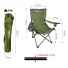 ROX CAMPING KATLANIR KAMP SANDALYESİ - YEŞİL