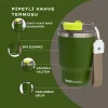 ROX CAMPING PİPETLİ KAHVE TERMOSU 0.45 LT - YEŞİL