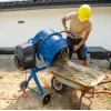 Scheppach MIX140 Elektrikli Beton Mikseri – 140 L, 550 W Motorlu