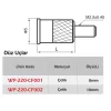 Werka Kompratör Çelik Düz Temas Uçları