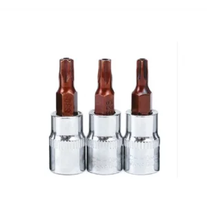 Yüksek Kaliteli 1/4 Crv Star Delikli S2 Torx Lokma