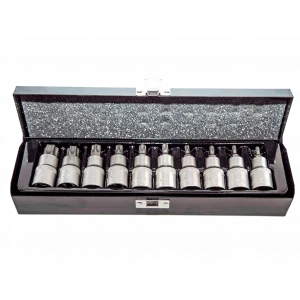 11 Parça 1/2 CR-V Torx Lokma Seti