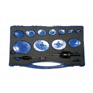 Profesyonel El Aleti: 15 Parça Bi-Metal Panç Seti