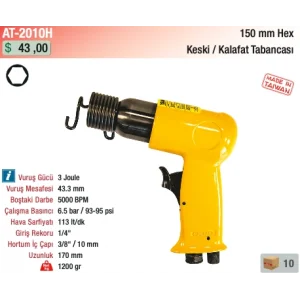 Hepsicinde 150 mm. Keski/Kalafat Tabancası HEX