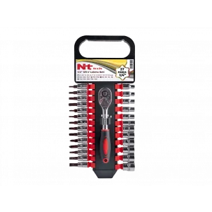 27 Parça 1/4 Altı Köşe CR-V Bits ve Lokma Seti