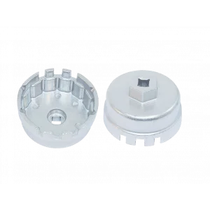 64 mm. x 14 3/8 Aluminyum Filtre Kapağı