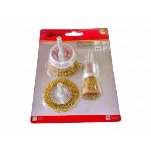 3 Parça Pimli Fırça Seti