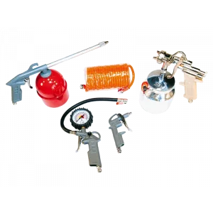 Profesyonel Hava Tabanca Seti - 5 Parça Hortumlu