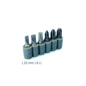 6 LI BITS SET ( 25 MM )