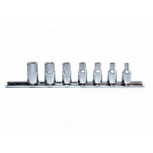 Hepsicinde 7 Parça 1/4 CR-V E Tipi Torx Lokma Seti