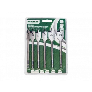 Hepsicinde 6 Parça Bit Saplı Yaprak Matkap Ucu Seti (2 Adet)