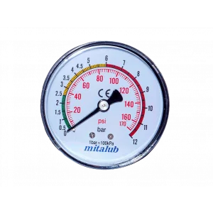 Profesyonel 63 mm Lastik Şişirme için Plastik Manometre
