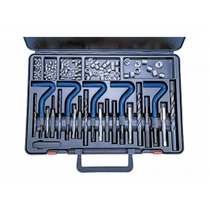 Profesyonel Tamir Takımı: 95 Parça Helicoil Beşli Diş Tamir Takımı (1 Adet)