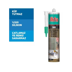 Akfix 100D Duşakabin Silikonu 280 ml
