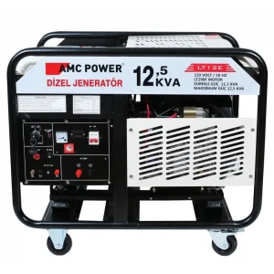 Güçlü ve Dayanıklı Amcpower 12,5 Kva Dizel Jeneratör 220 Volt