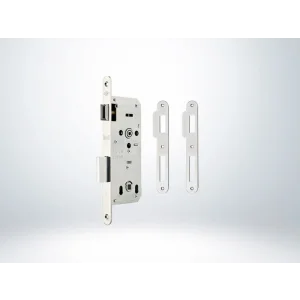 Banyo-WC Kilidi Kolsuz Rozet Delikli BLİSTERLİ - OVAL KROM