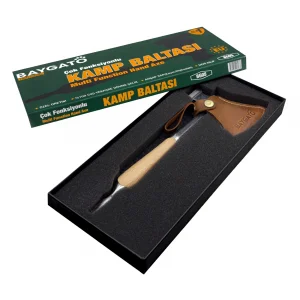 BAYGATO ÇOK FONKSİYONLU KAMP BALTASI BG05