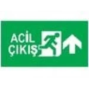 Exit Acil Durum Tabelası - S.No 11