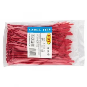 Frt Kablo Bağı Kırmızı 2,5x100
