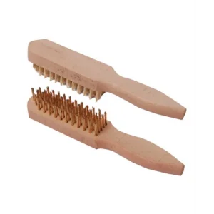 Frt Pirinç Tel Fırça 3 - Profesyonel Temizlik İçin İdeal Seçim!