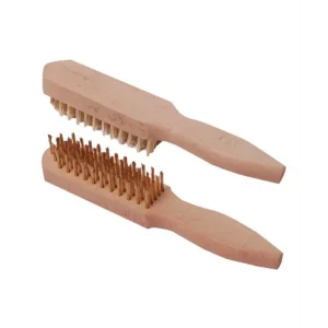 Frt Pirinç Tel Fırça 4 - Profesyonel Temizlik İçin İdeal Çözüm