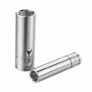 Profesyonel Kullanım için 12 mm GATE 1/4” CrV 6 KÖŞE UZUN LOKMA
