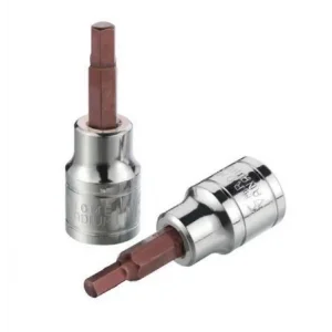 Profesyonel Kullanım için GATE 1/4” S2 ALLEN CrV KISA LOKMA H5