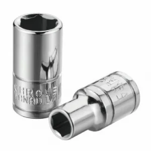 Profesyonel Kullanım İçin GATE 3/8” CrV 6 KÖŞE KISA LOKMA 17 mm