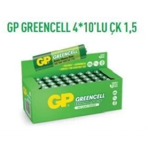 GP15G-2S4 GREENCELL 4*10LU ÇK 1,5V