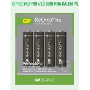 GP210AAHCBEM2GB4 RECYKO PRO 4LÜ 2000 MHA KALEM PİL