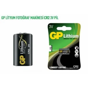 GPCR2 LİTYUM FOTO MAK CR2 3V PİL