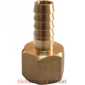 HORTUM REKORU DİŞİ 1/2   6mm - Dayanıklı ve İşlevsel Hortum Ucu