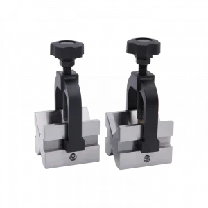 Kelepçeli V-Blok Seti - Karbon Çeliği