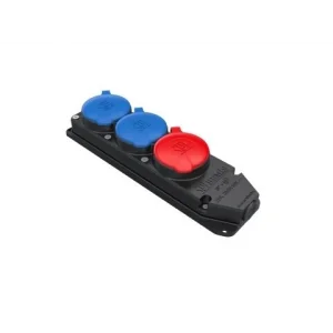 Luxor LX-2137 Üçlü Grup Priz 2 Mono + 1 Trifaze