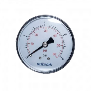 Metal Gövde Arkadan Manometreler