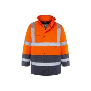 Myform Yüksek Görünürlük Iki Ton Astarlı Mont Parka