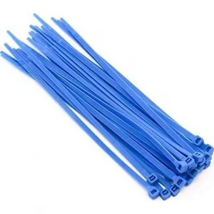 Omega 100x2.5 mm Mavi Kablo Bağı