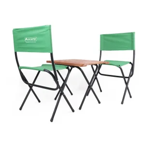 ORCAMP AHŞAP KAMP TABURELİ MASA SETİ OUT-2080
