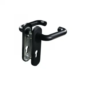 Hepsicinde Panik Bar Plastik Dış Kol Barelli Yüzey Montajlı Siyah Plastik