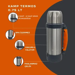 ROX CAMPING 0.75 LT KAMP TERMOS