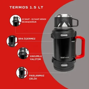 ROX CAMPING 1.5 LT KAMP TERMOS