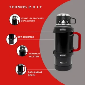 ROX CAMPING 2 LT KAMP TERMOS