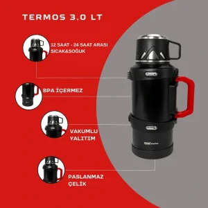 ROX CAMPING 3 LT KAMP TERMOS