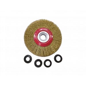 Saçaklı Daire Tel Fırça (5 Adet)