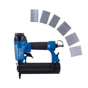 Scheppach ANS15 Pnömatik Çivi Tabancası – 15-50 mm Çivi, 16-40 mm Zımba, 1,5 L Hava Tüketimli